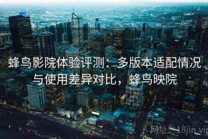 蜂鸟影院体验评测：多版本适配情况与使用差异对比，蜂鸟映院