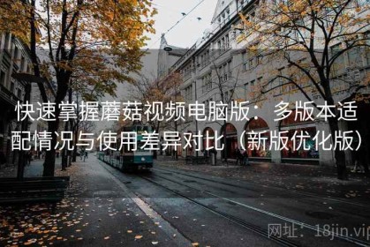 快速掌握蘑菇视频电脑版：多版本适配情况与使用差异对比（新版优化版）