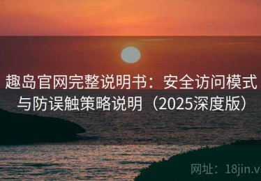 趣岛官网完整说明书：安全访问模式与防误触策略说明（2025深度版）