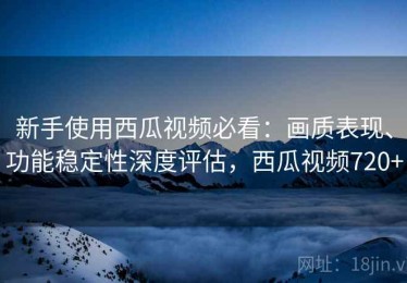 新手使用西瓜视频必看：画质表现、功能稳定性深度评估，西瓜视频720+