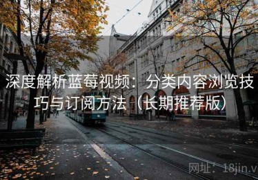 深度解析蓝莓视频：分类内容浏览技巧与订阅方法（长期推荐版）