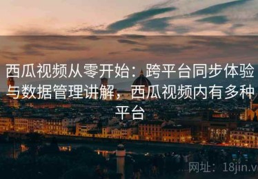 西瓜视频从零开始：跨平台同步体验与数据管理讲解，西瓜视频内有多种平台