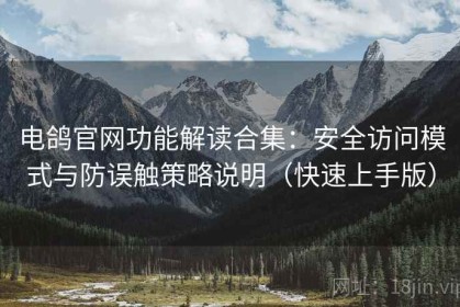 电鸽官网功能解读合集：安全访问模式与防误触策略说明（快速上手版）