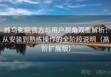 蜂鸟影院官方与用户视角双重解析：从安装到熟练操作的全阶段说明（高阶扩展版）