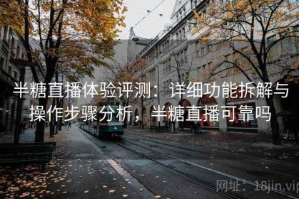 半糖直播体验评测：详细功能拆解与操作步骤分析，半糖直播可靠吗