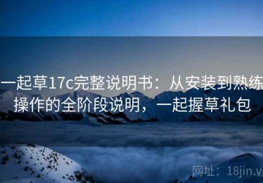 一起草17c完整说明书：从安装到熟练操作的全阶段说明，一起握草礼包