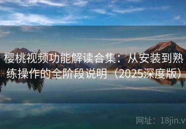 樱桃视频功能解读合集：从安装到熟练操作的全阶段说明（2025深度版）