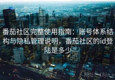 番茄社区完整使用指南：账号体系结构与隐私管理说明，番茄社区的id登陆是多少