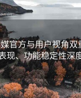 蜜桃传媒官方与用户视角双重解析：画质表现、功能稳定性深度评估